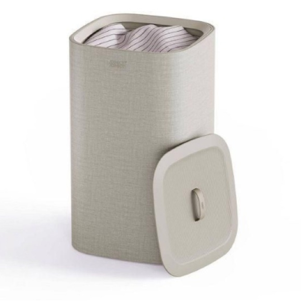 NIB Joseph Joseph Luxury Gray Laundry Hamper 60L